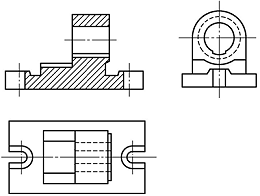 鈑金加工剖視圖怎樣理解，剖視工程圖怎么看
